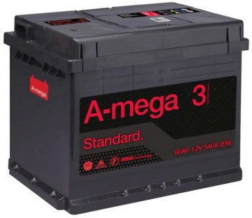 A-Mega Standart 60Ah L+ 540A